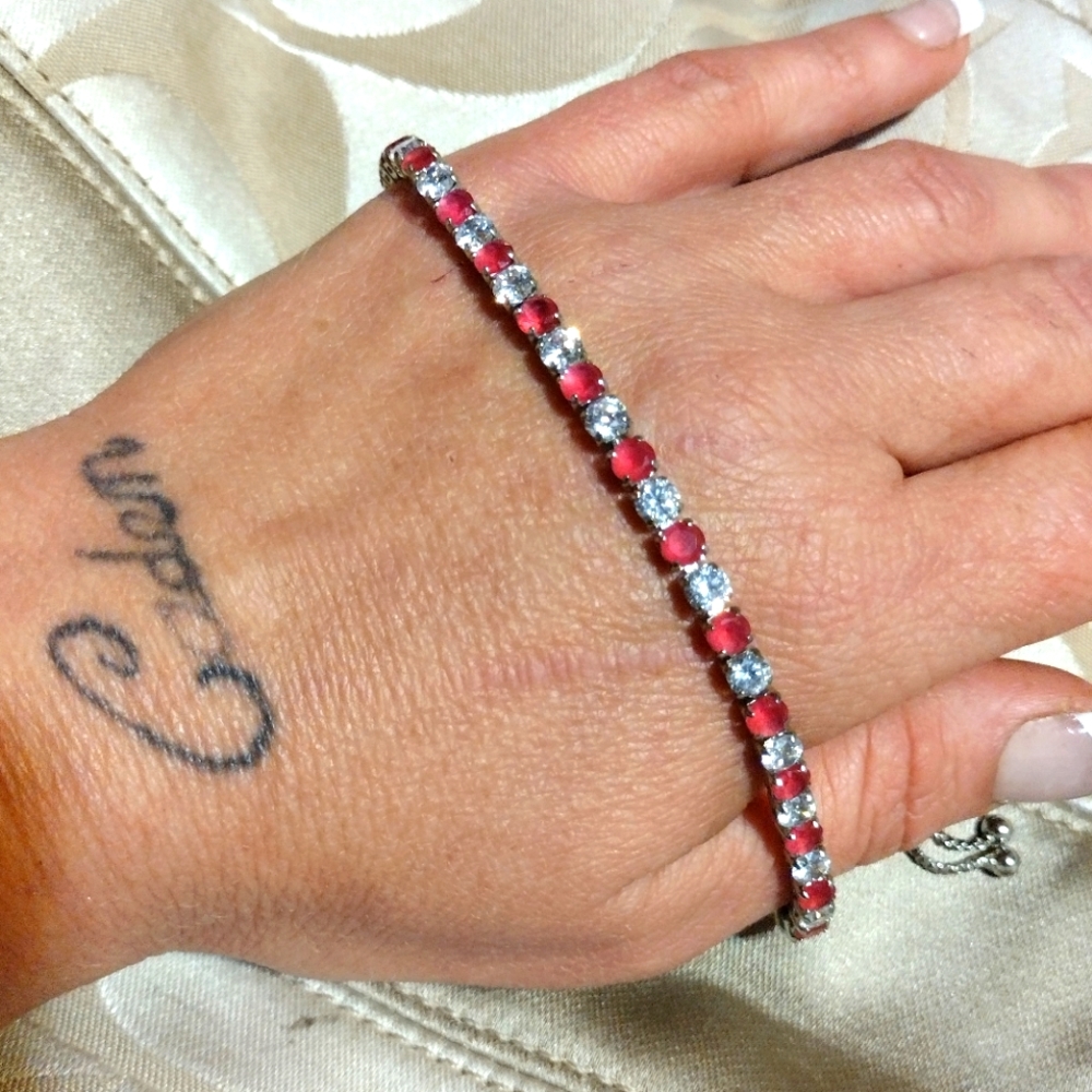 Ruby bracelet